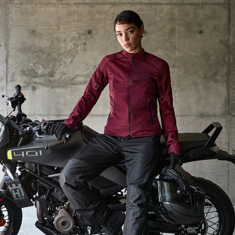 Alpinestars naiste STELLA C-1 AIR lilla mootorratta jope