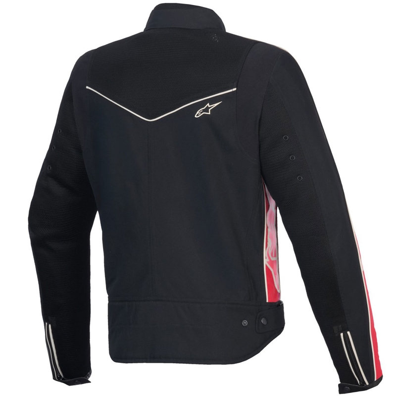 Alpinestars naiste STELLA T-DYNO AIR must, punane, roosa ja valge mootorratta jope