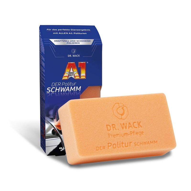 Dr. Wack THE Polish SPONGE käsi poleerimisspooniga