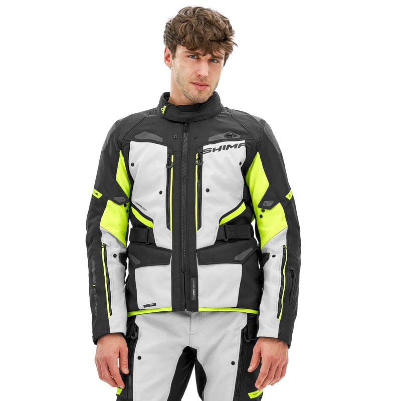 Mootorratta jakk Shima Dune fluo kollane