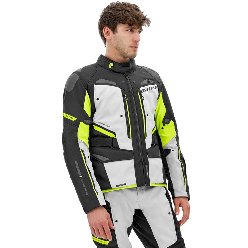 Mootorratta jakk Shima Dune fluo kollane