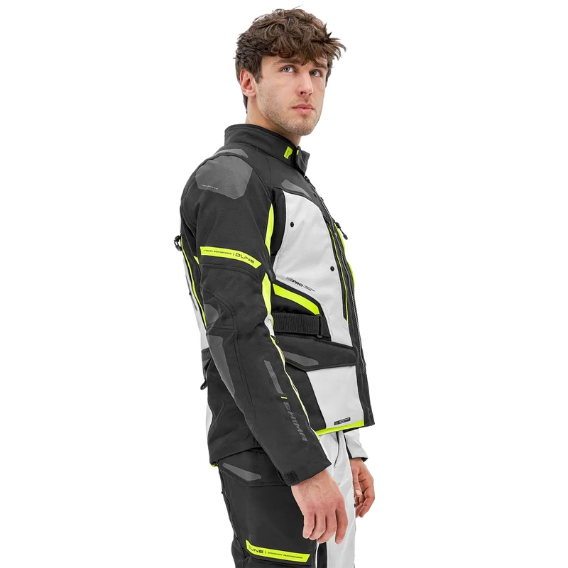 Mootorratta jakk Shima Dune fluo kollane