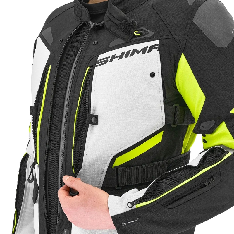 Mootorratta jakk Shima Dune fluo kollane