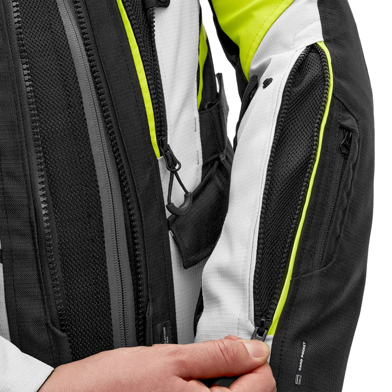 Mootorratta jakk Shima Dune fluo kollane