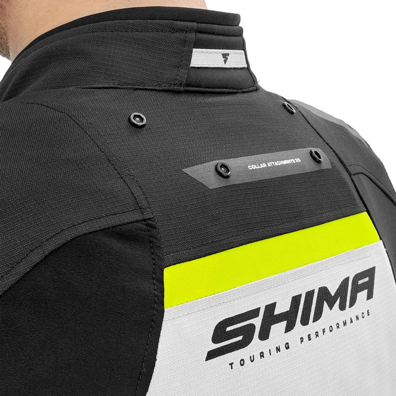 Mootorratta jakk Shima Dune fluo kollane