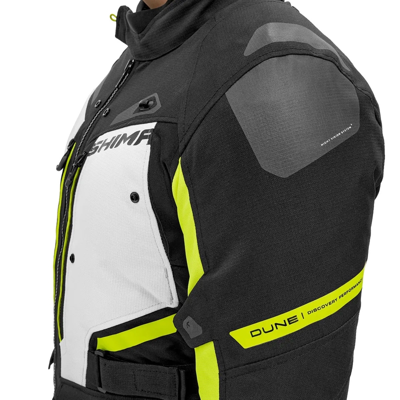 Mootorratta jakk Shima Dune fluo kollane