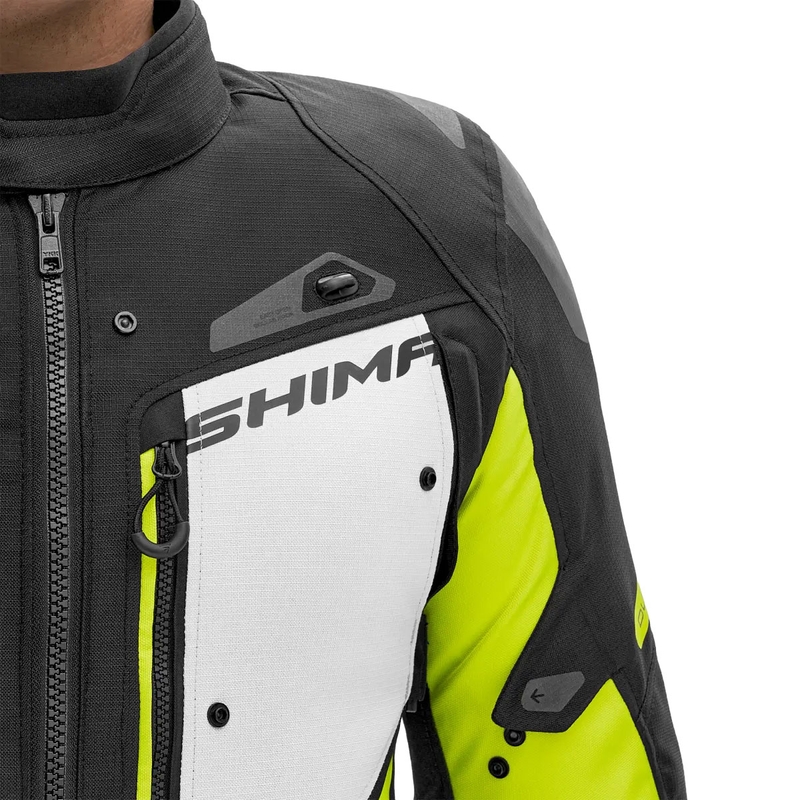 Mootorratta jakk Shima Dune fluo kollane