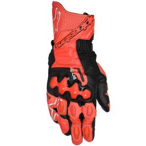 Alpinestars GP Plus R V3 mootorrattakindad punane-fluo punane-mustad