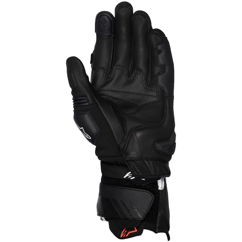 Alpinestars GP Plus R V3 mootorratta kindad must-valged