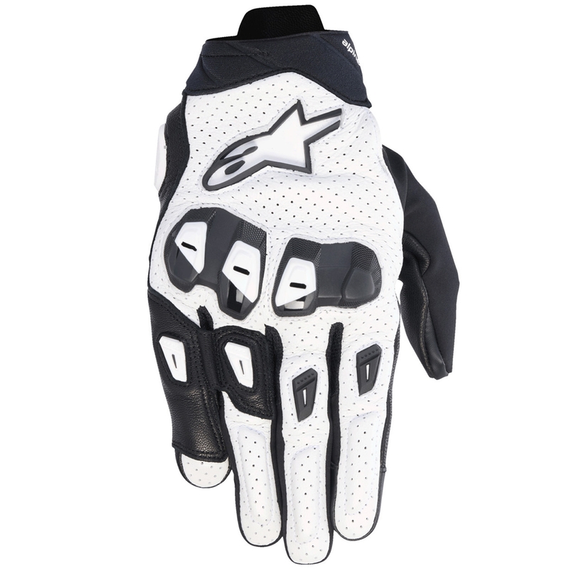 Alpinestars SP X 7 mootorratta kindad must-valged