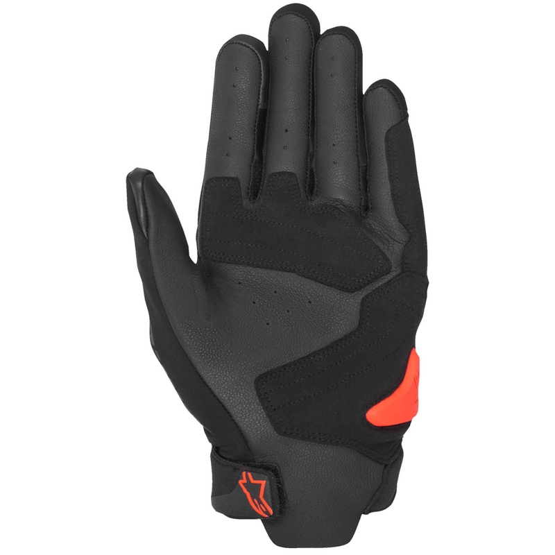 Alpinestars SP X 5 Air must-fluo punane mootorratta kindad