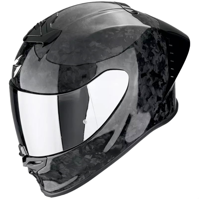 Scorpion EXO-R1 EVO II CARBON ONYX AIR täisnäoga mootorrattakiiver must