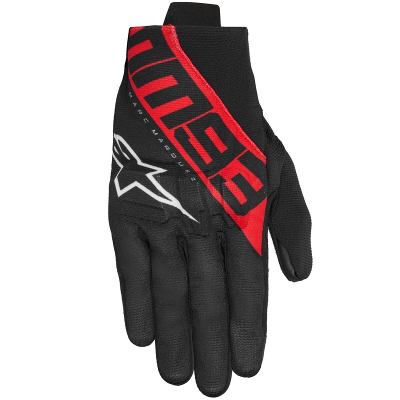Mootorrattakindad Alpinestars Reef V2 MM93 kollektsioon must-punane-valge