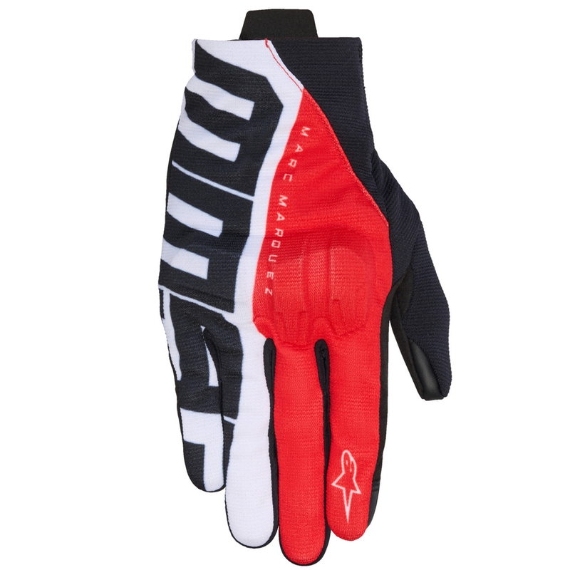 Mootorrattakindad Alpinestars Reef V2 MM93 kollektsioon punane-valge-mustad