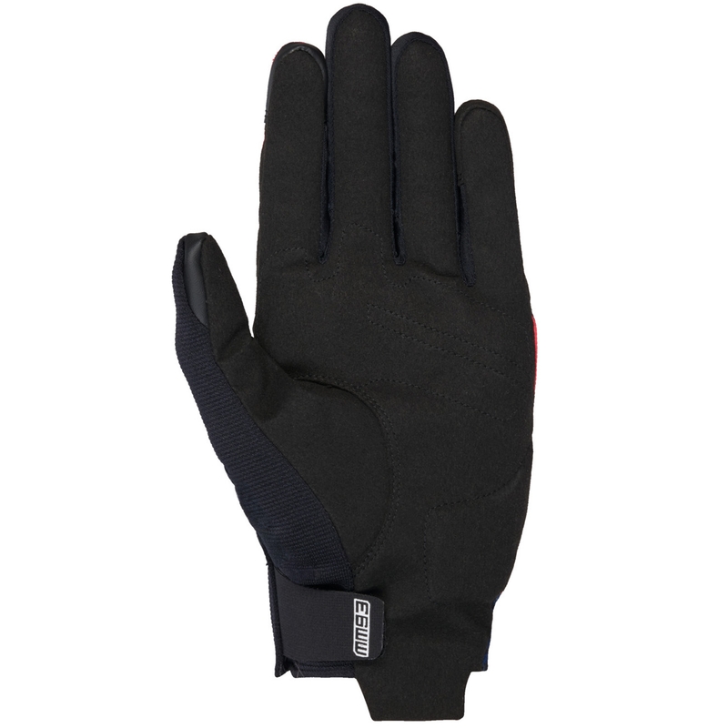 Alpinestars Reef V2 MM93 kollektsiooni fluo punane-sinine-valge mootorratta kindad