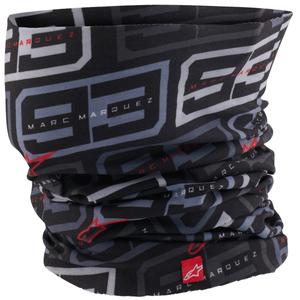 Alpinestars MM93 kollektsioon must-valge-hall-punane kaelasoojendaja