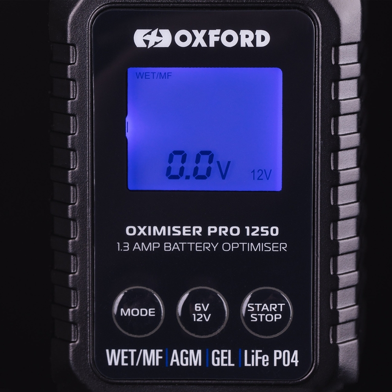 Akulaadija Oxford Oximiser Pro 1250 1,3A, 6/12V, 3,5-40Ah