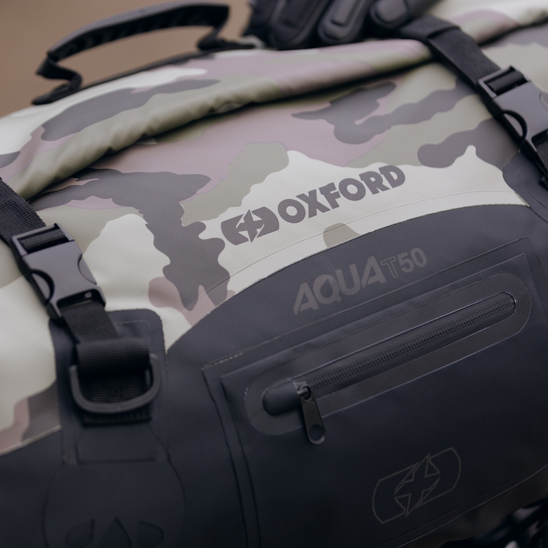 Veekindel Oxford Aqua T-50 Roll Bag kamuflaaž