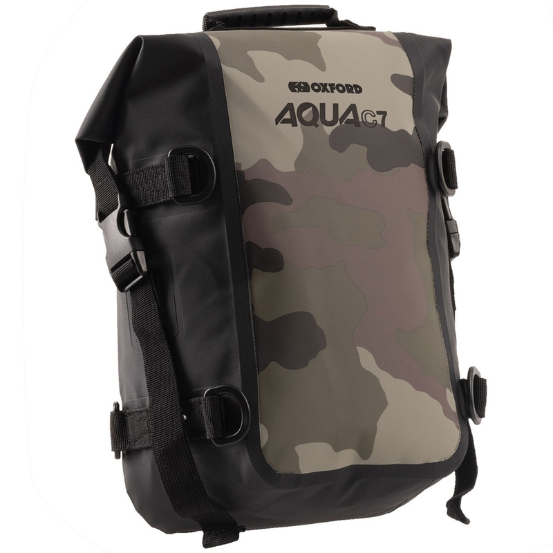 Oxford AQUA C7 Crash Bar Bag 7 l kamuflaaž