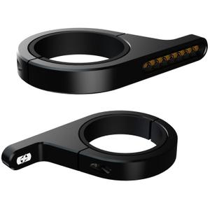 Oxford DarkTurner esivõlli toru suunatuled mustad