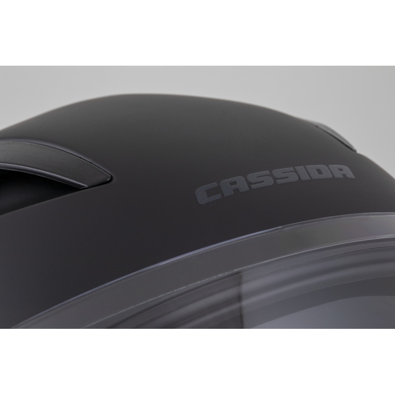Cassida Orbit Solid integralne mootorratta kiiver matt must