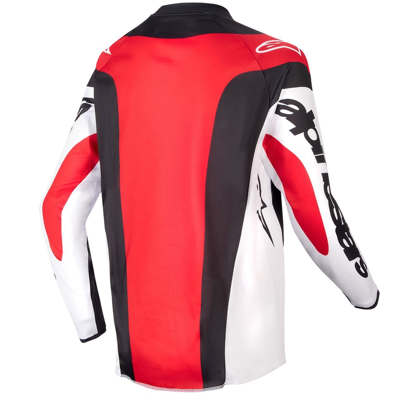 Dětský motokrosový dres Alpinestars Racer Ocuri červeno-bílo-černý