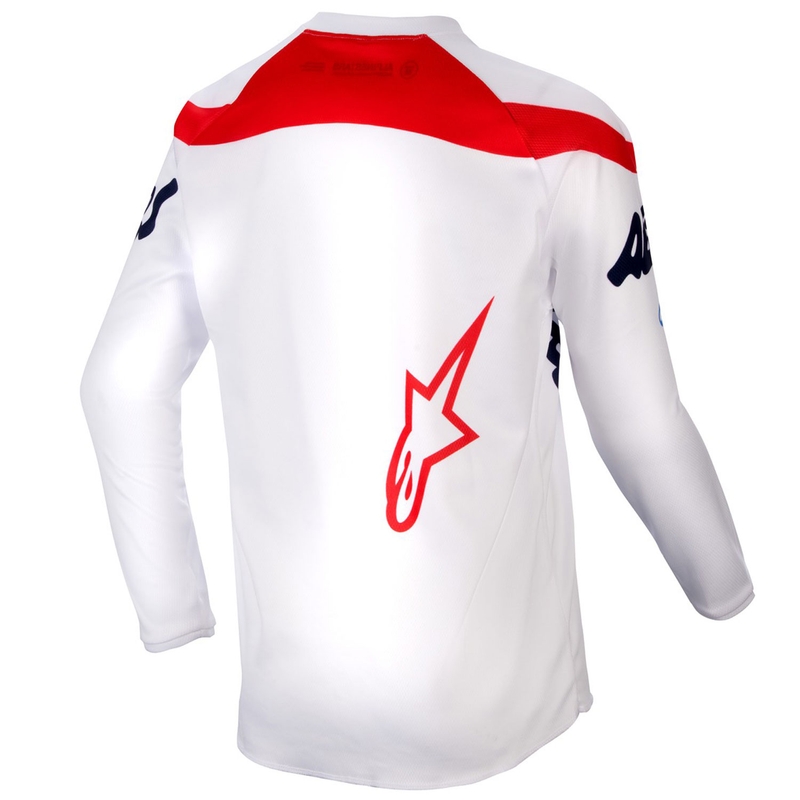 Laste motokrossitrikoo Alpinestars Racer Hana valge