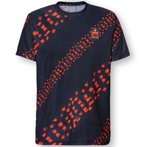 Motokrossitrikoo KTM Red Bull oranž ja sinine - lühike varrukas allahindlus