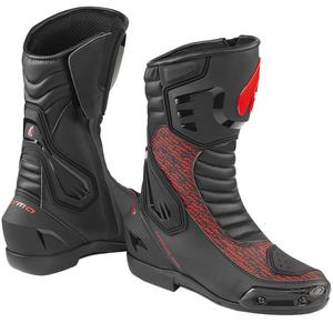 Forma Freccia EVO mootorratta saapad mustad ja punased