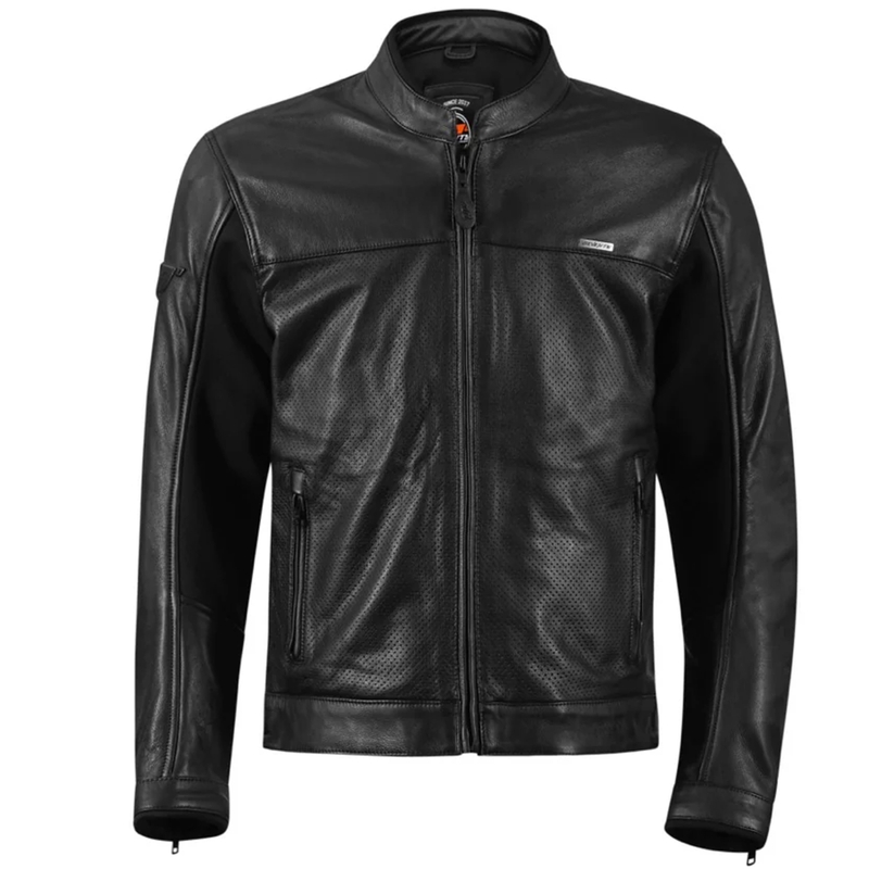 Seventy Degrees SD-JL4 Legend Classic Must nahast mootorratta jakk