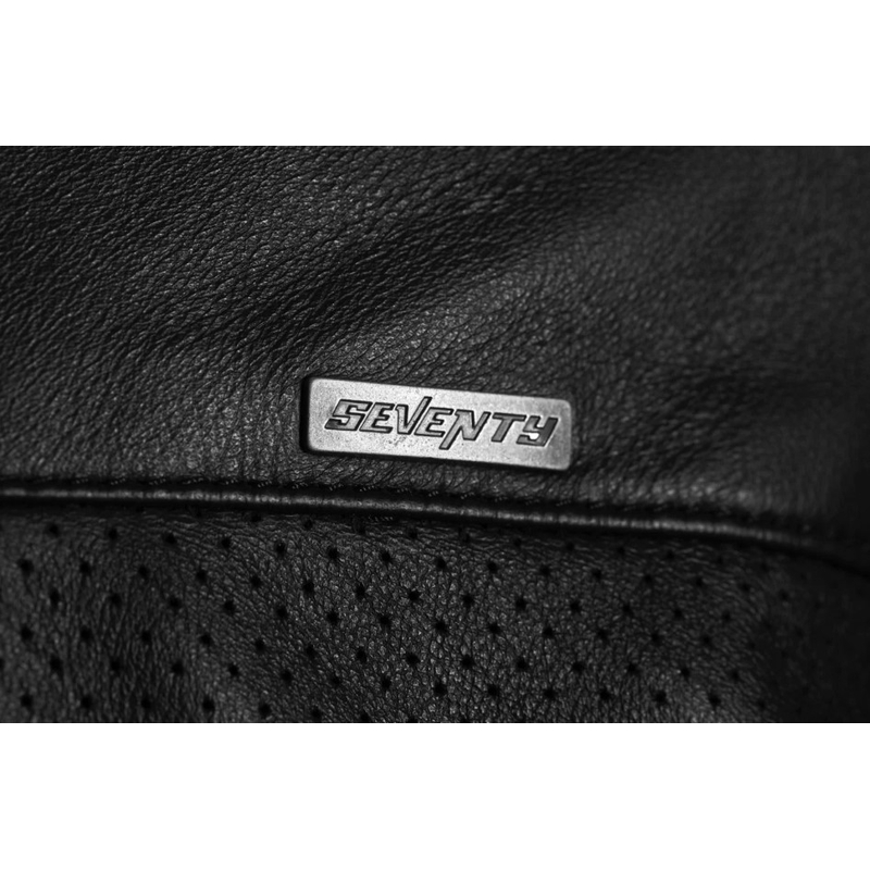 Seventy Degrees SD-JL4 Legend Classic Must nahast mootorratta jakk