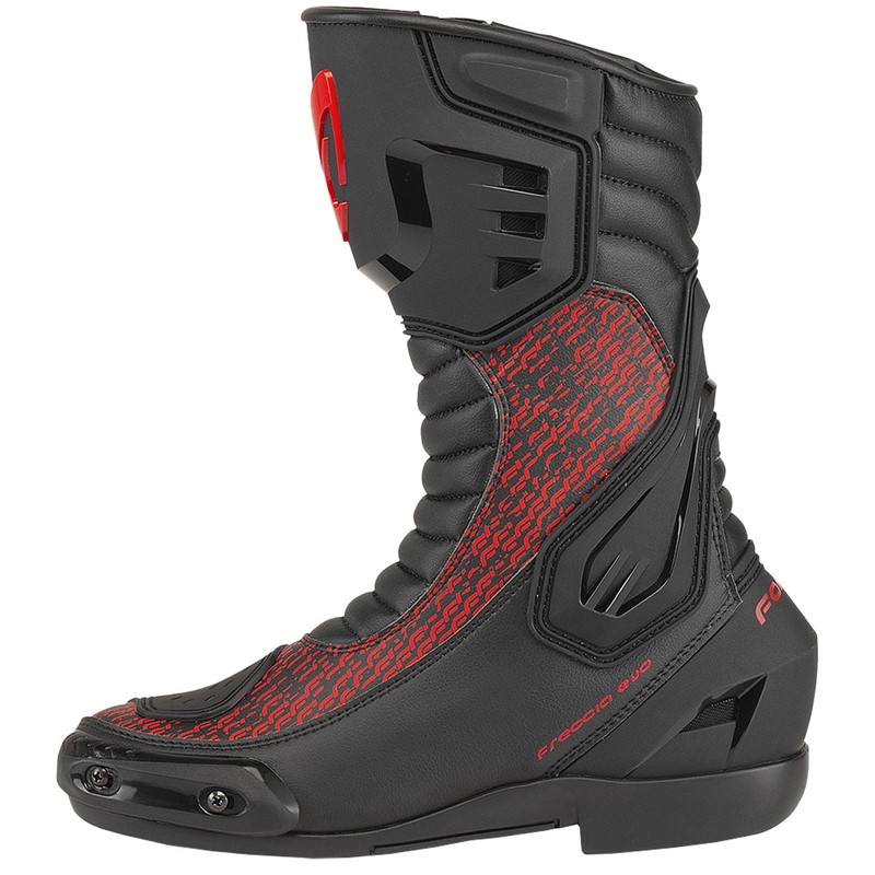 Forma Freccia EVO mootorratta saapad mustad ja punased