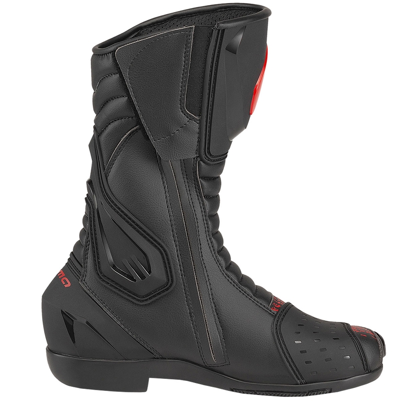 Forma Freccia EVO mootorratta saapad mustad ja punased