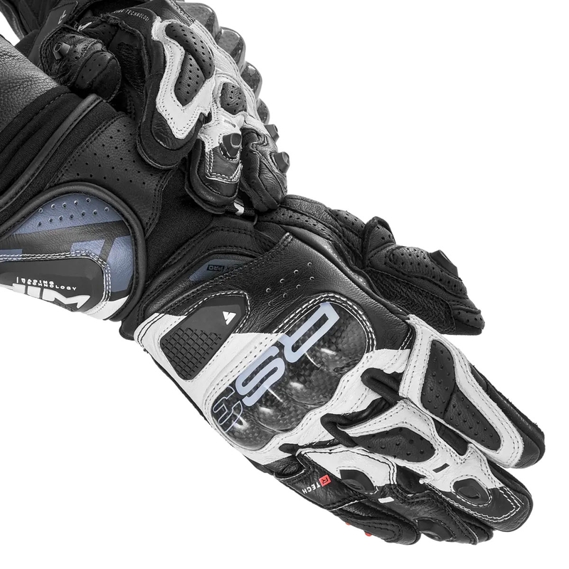 Mootorrattakindad Shima RS-3 valge