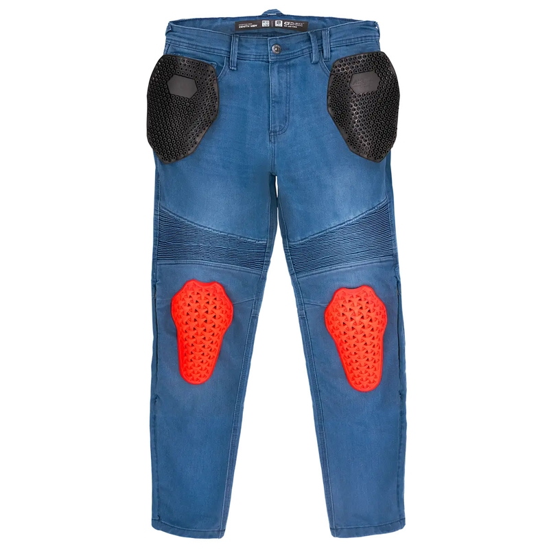 Shima Zenith sinised mootorratta teksad