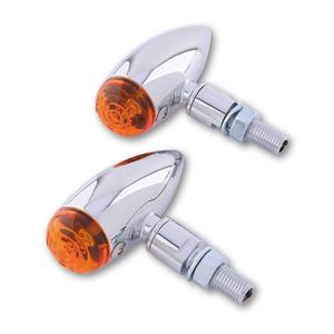 Mootorratta vilkurid Highsider Smart Micro-bullet kroomitud