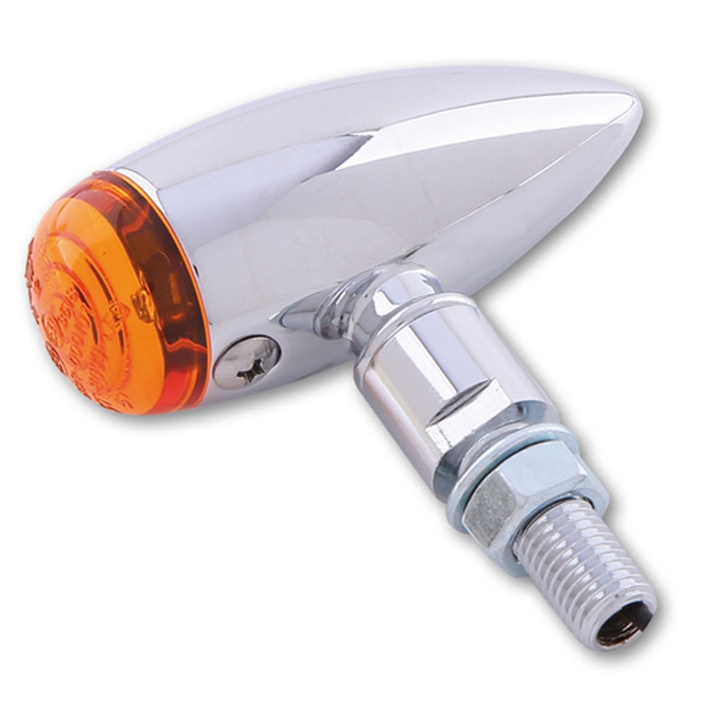 Mootorratta vilkurid Highsider Smart Micro-bullet kroomitud