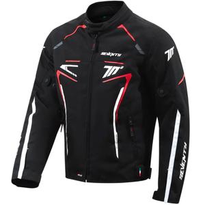 Seventy Degrees SD-JR65 Piston must-punase-valge mootorratta jope