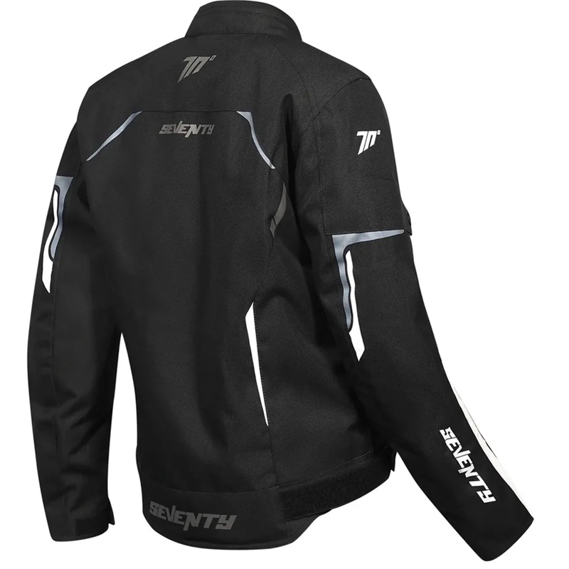 Naiste Seventy Degrees SD-JR67 Piston Black-Grey-White mootorratta jakk