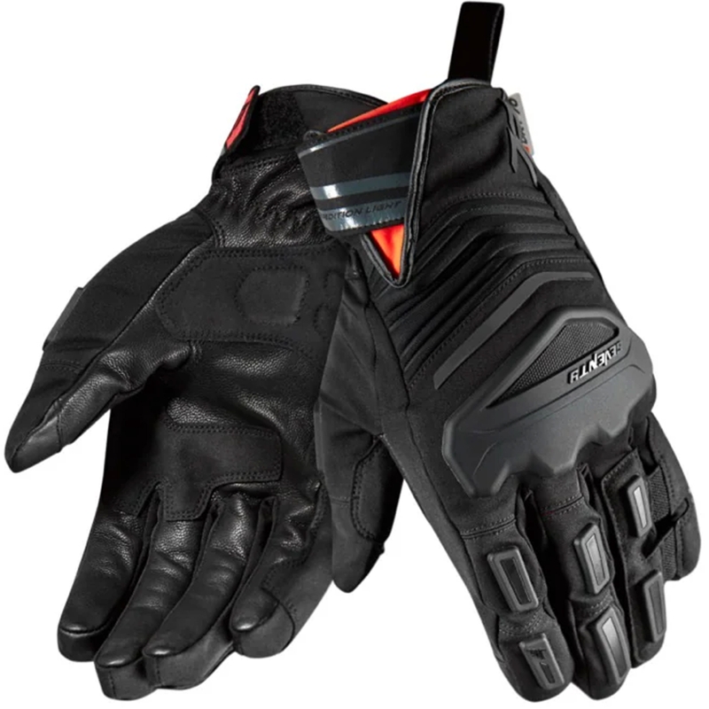 Mootorrattakindad Seventy Degrees SD-T13 Aspen Light must ja punane