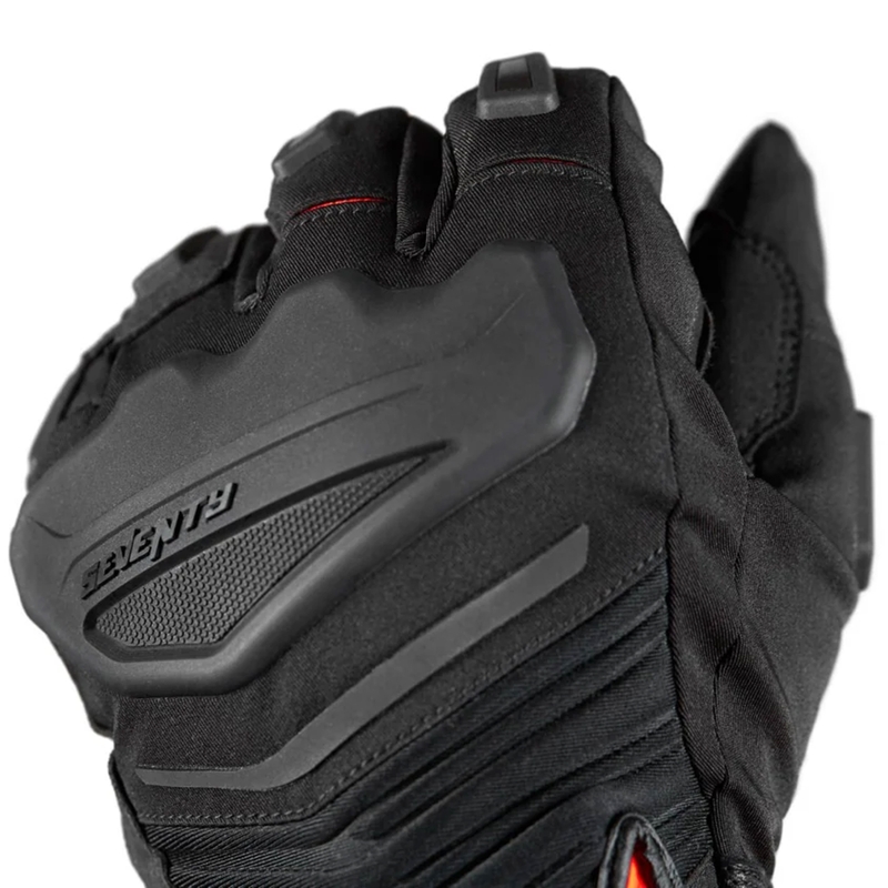 Mootorrattakindad Seventy Degrees SD-T13 Aspen Light must ja punane