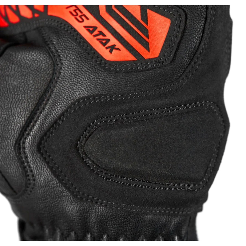 Mootorrattakindad Seventy Degrees SD-T55 Atak must ja punane