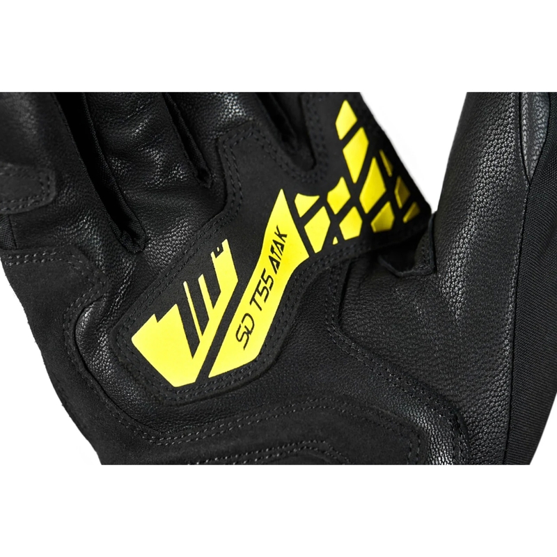 Mootorrattakindad Seventy Degrees SD-T55 Atak must-fluo kollane