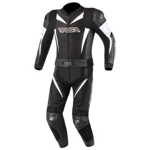 Pánská kombinéza na motorku RSA GPX černo-bílá výprodej