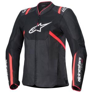 Alpinestars naiste Stella T-SPS Air V2 must ja roosa mootorratta jakk