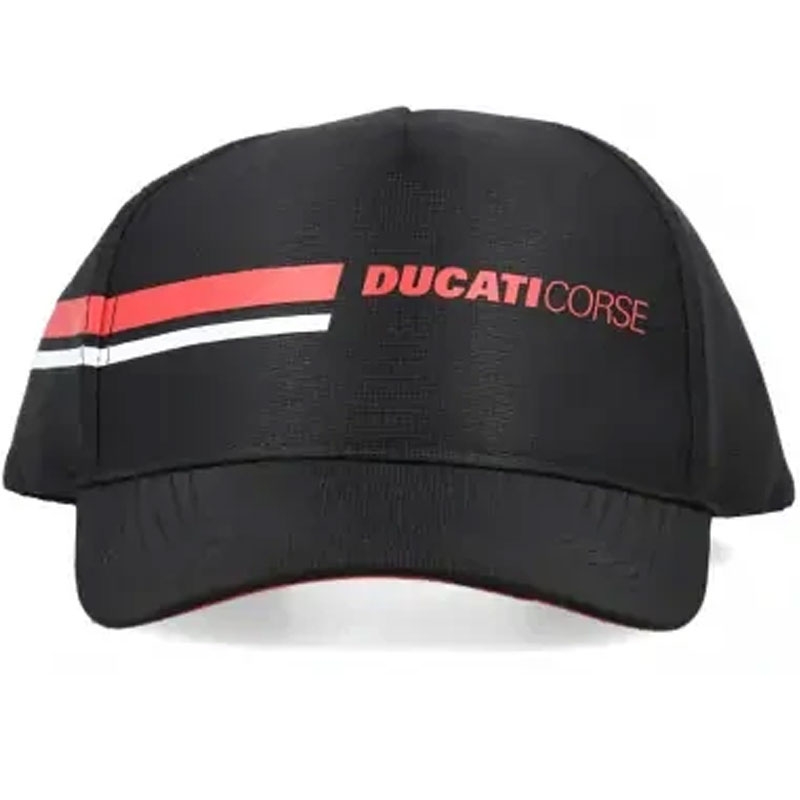 Ducati Corse logo musta värvi müts