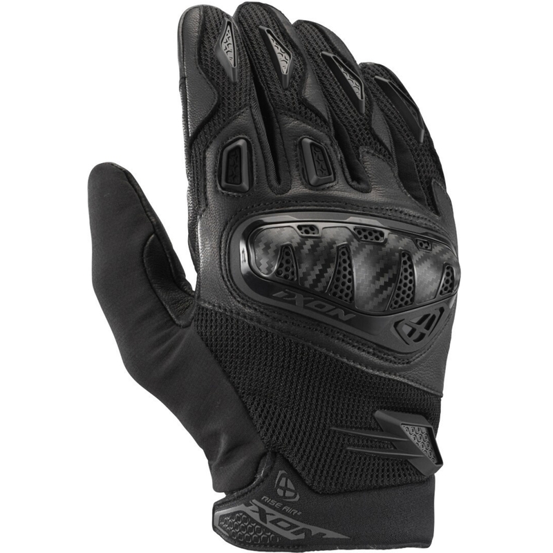 IXON Rise Air 2 mootorratta kindad mustad