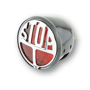 Tagumine LED-tuli Highsider Smart must-punane