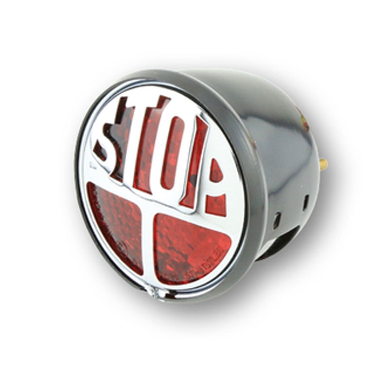 Tagumine LED-tuli Highsider Smart must-punane