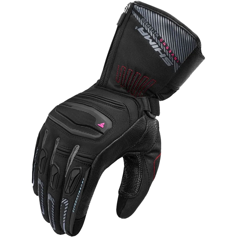 Naiste mootorratta kindad Shima Inverno mustad